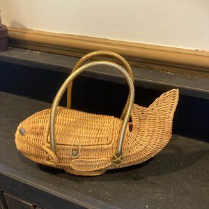 Cappelli Wicker Purse